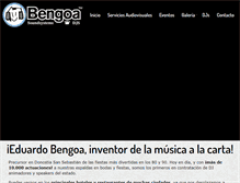 Tablet Screenshot of bengoa.es